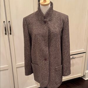 Vintage Larry Levine Wool tweed short Coat